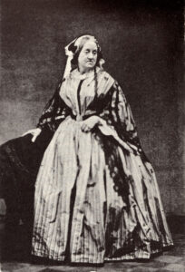 Portrait of Anna Atkins taken in 1861
